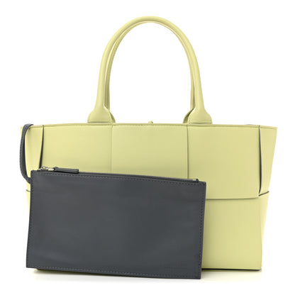 Bottega Veneta Nappa Maxi Intrecciato Small Arco Tote Lemon 3 of 15