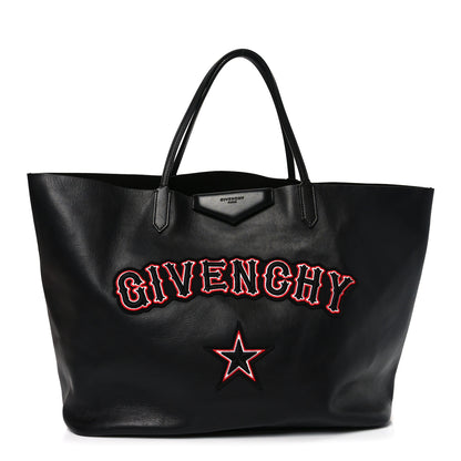 Givenchy Calfskin Gothic Large Antigona Tote Black 1 of 11