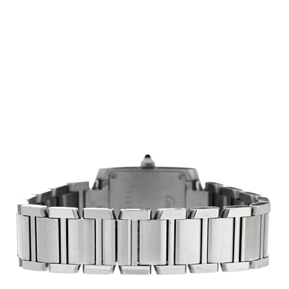Cartier Stainless Steel 20mm Tank Francaise Quartz Watch 3 of 4