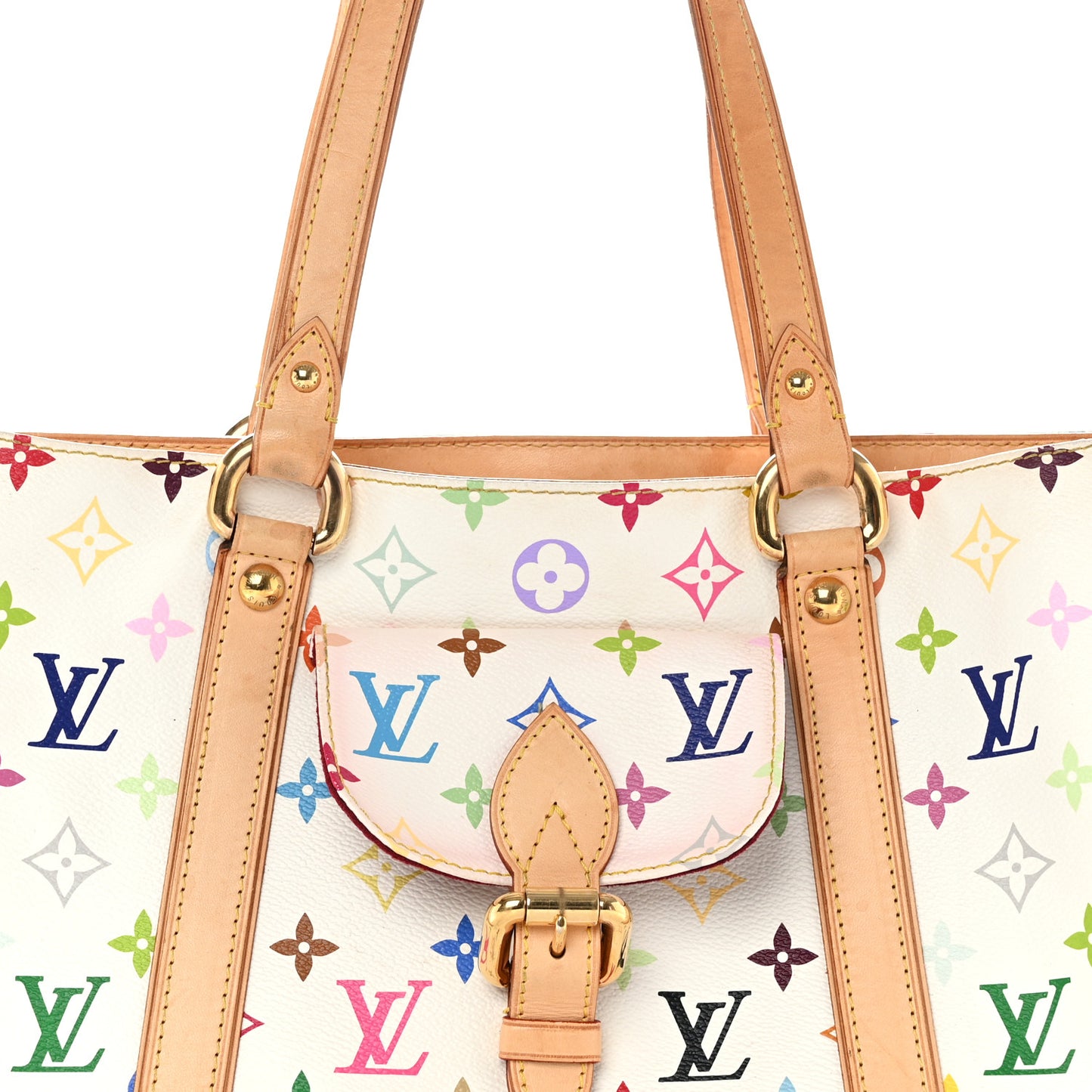 Monogram Multicolor Aurelia MM White