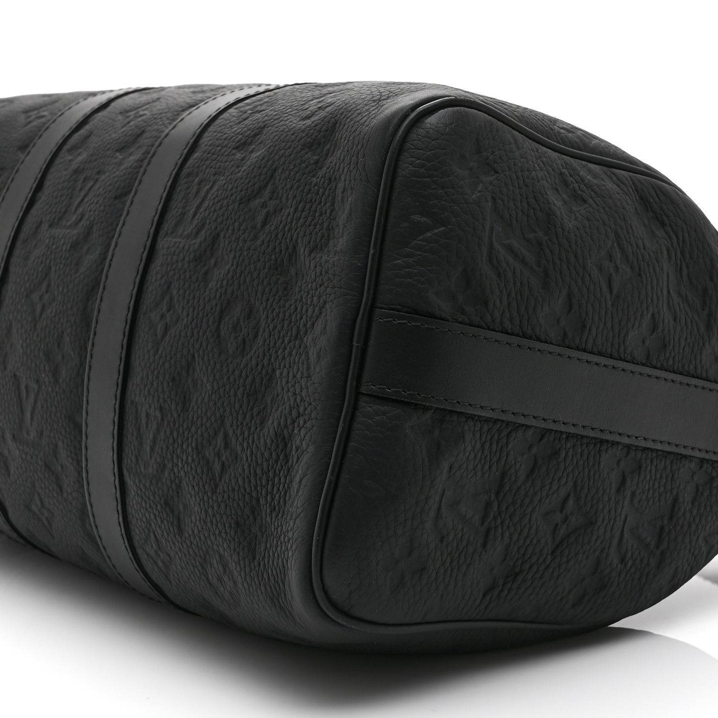 Monogram Taurillon Keepall Bandouliere 35 Black