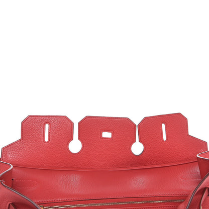 Hermes Taurillon Clemence Birkin 35 Bougainvillea 11 of 33