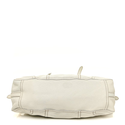 Prada Cervo Antik Shopping Satchel White 14 of 23