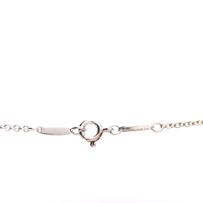 Tiffany Sterling Silver Elsa Peretti Quadrifoglio Pendant Necklace 3 of 4