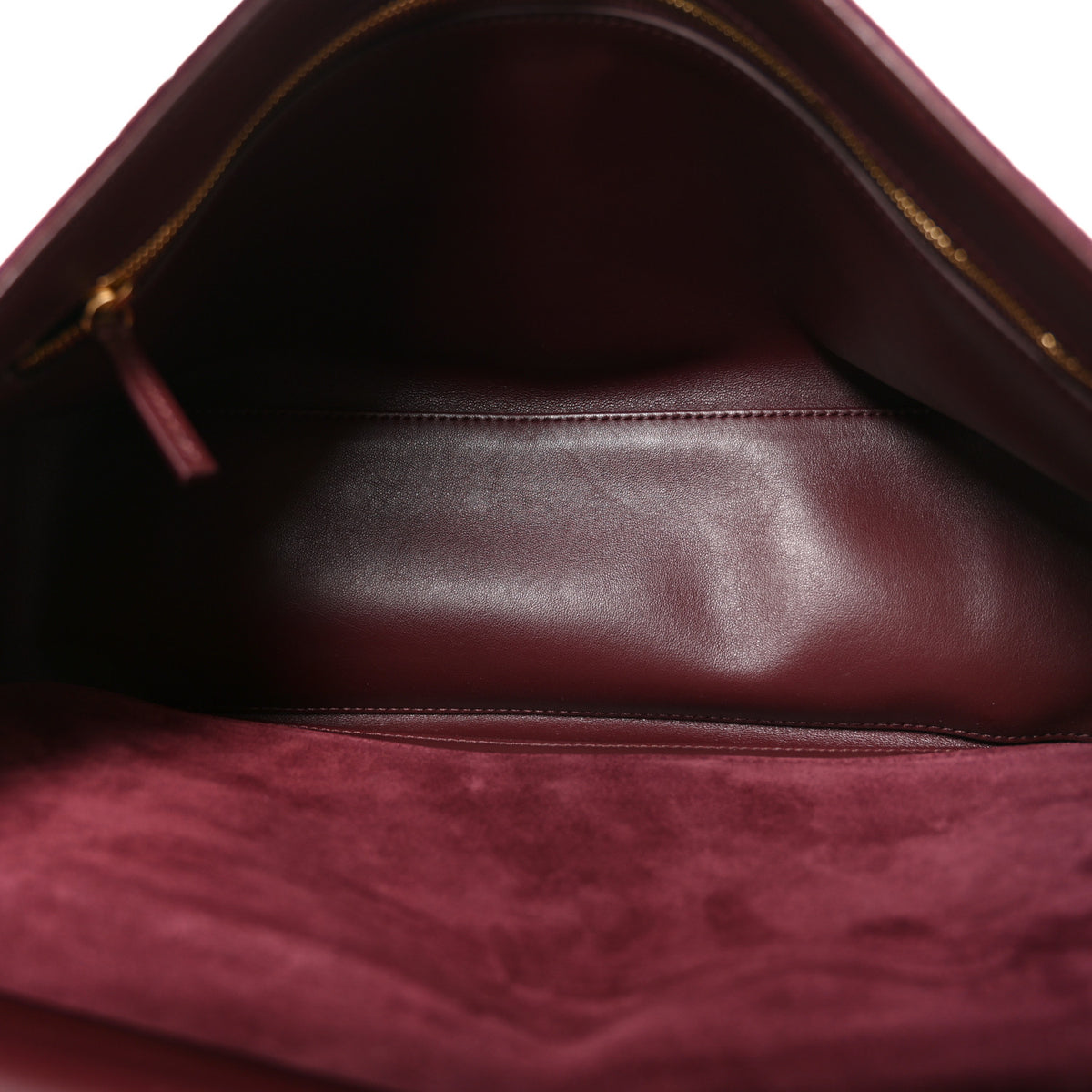 Chanel Suede Calfskin Small Souplissimo Maxi Flap Burgundy 5 of 10