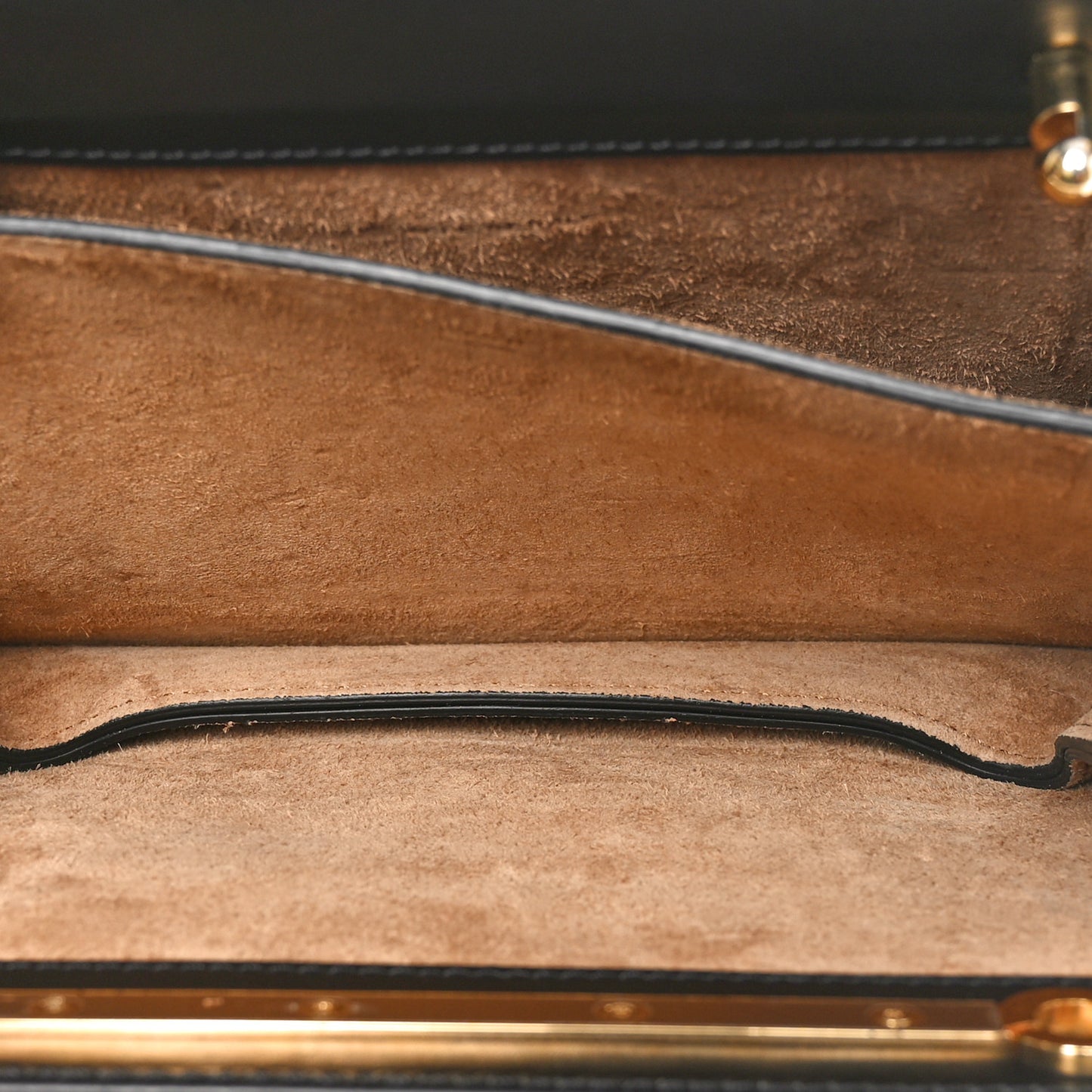 Vitello King Luxor Fendi Touch Shoulder Bag Black