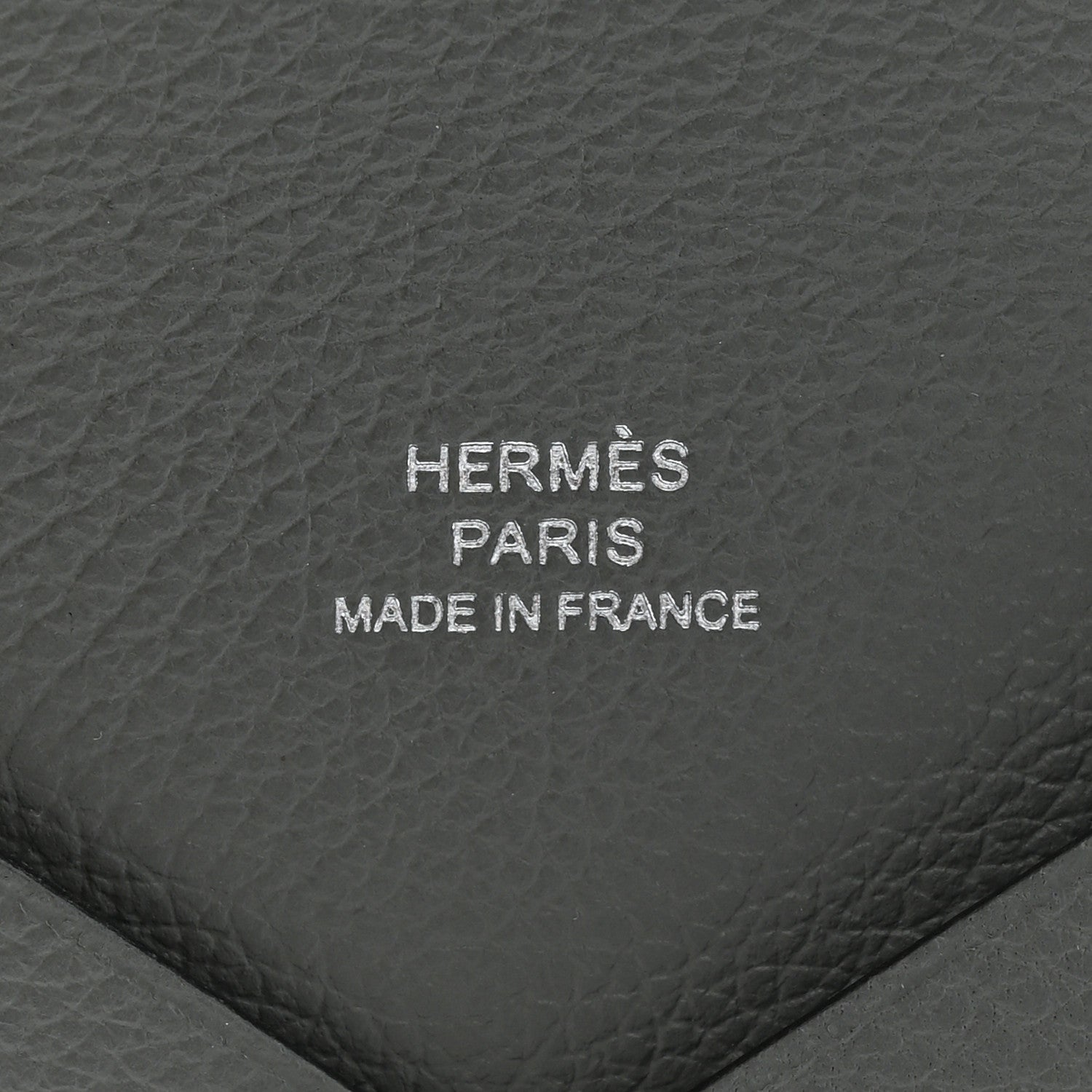Hermes Evercolor Calvi Card Case Vert Amande 6 of 8