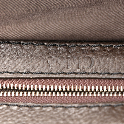 Chloe Calfskin Paddington Double Zip Bowler Chocolate 6 of 10