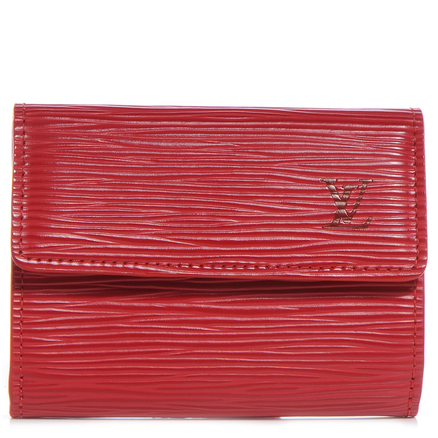 Louis Vuitton Epi Ludlow Wallet Red 1 of 7