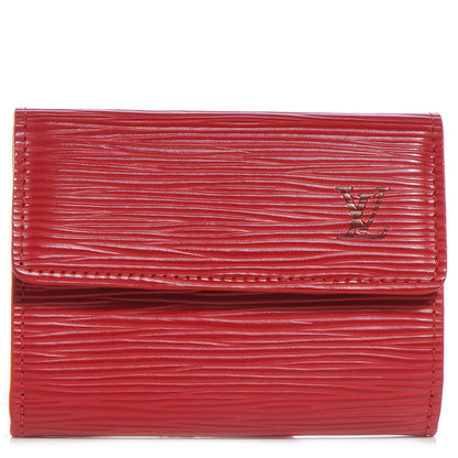 Louis Vuitton Epi Ludlow Wallet Red 1 of 7