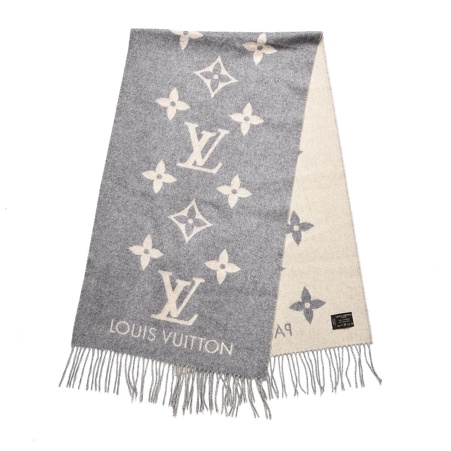Cashmere Monogram Reykjavik Scarf