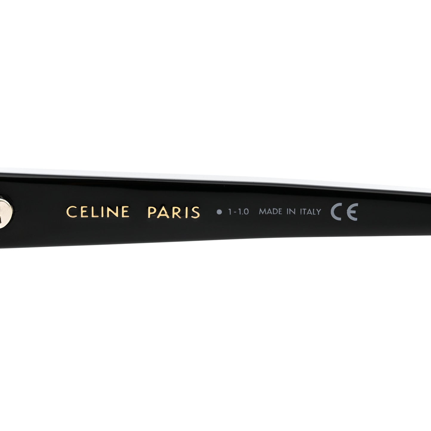 Acetate Triomphe Sunglasses CL40154I Black