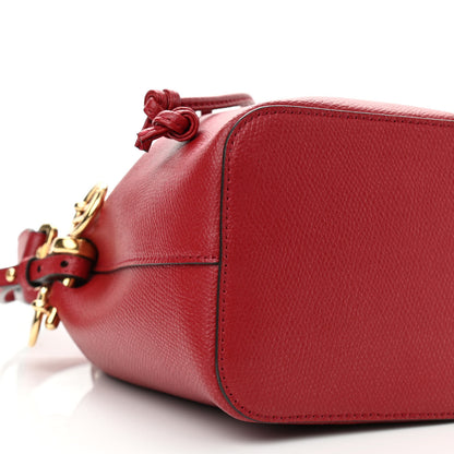 Fendi Vitello Cruise F is Fendi Mini Mon Tresor Bucket Bag Fragola 8 of 9