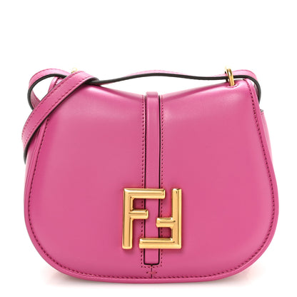 Fendi Vitello Brenta Cher Small Fendi C'mon Ciclamino Pilar 1 of 10