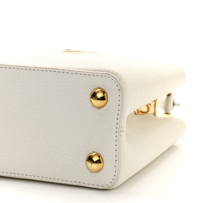 Louis Vuitton X UF Taurillon Artycapucines BB White 10 of 13