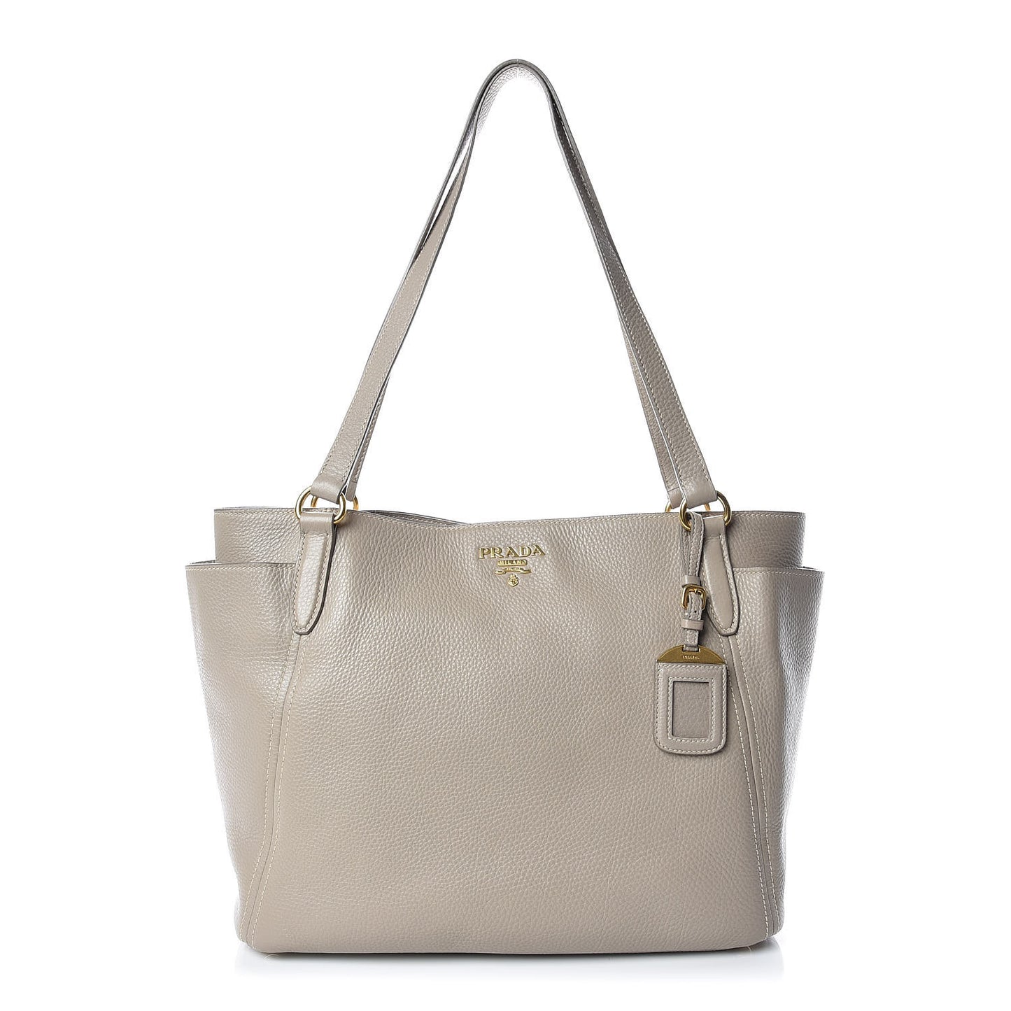 Vitello Daino Side Pocket Hobo Pomice