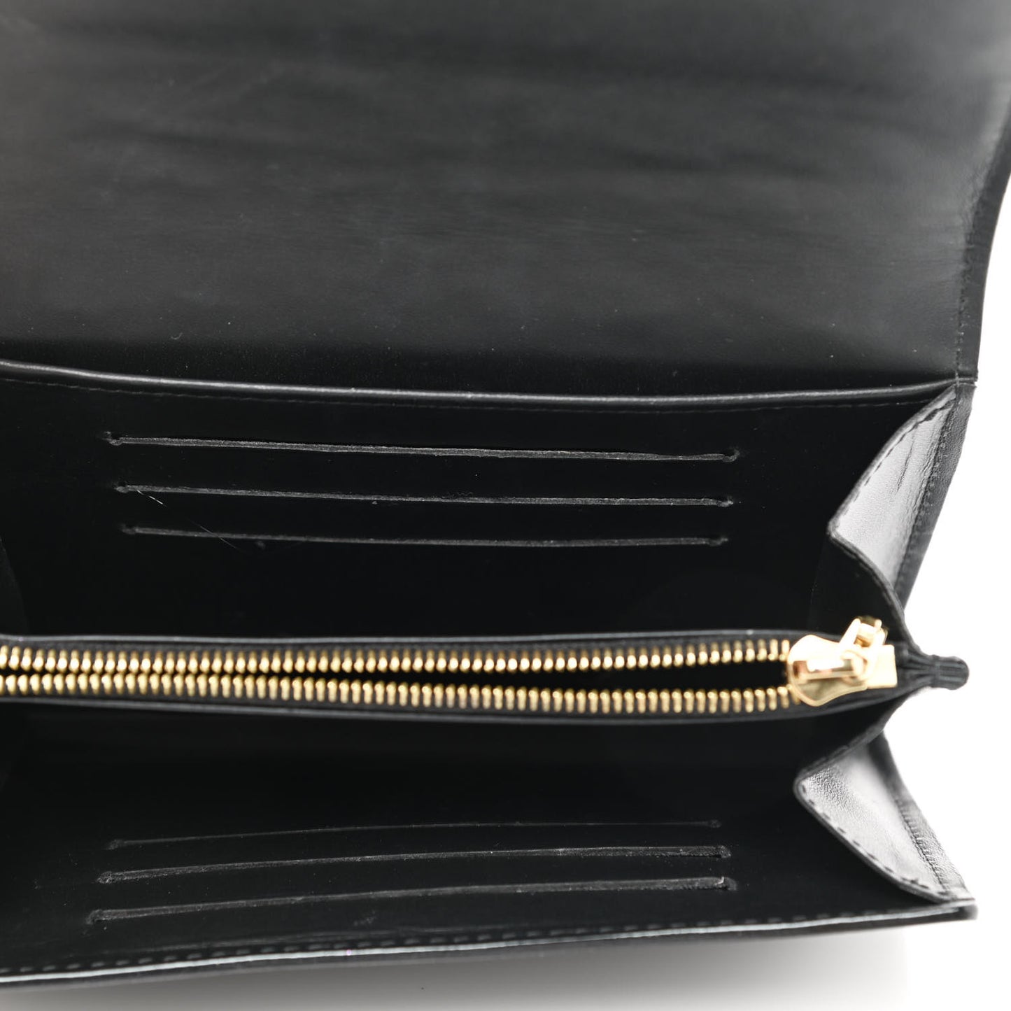 Vernis Sarah Compact Wallet Black Magnetique