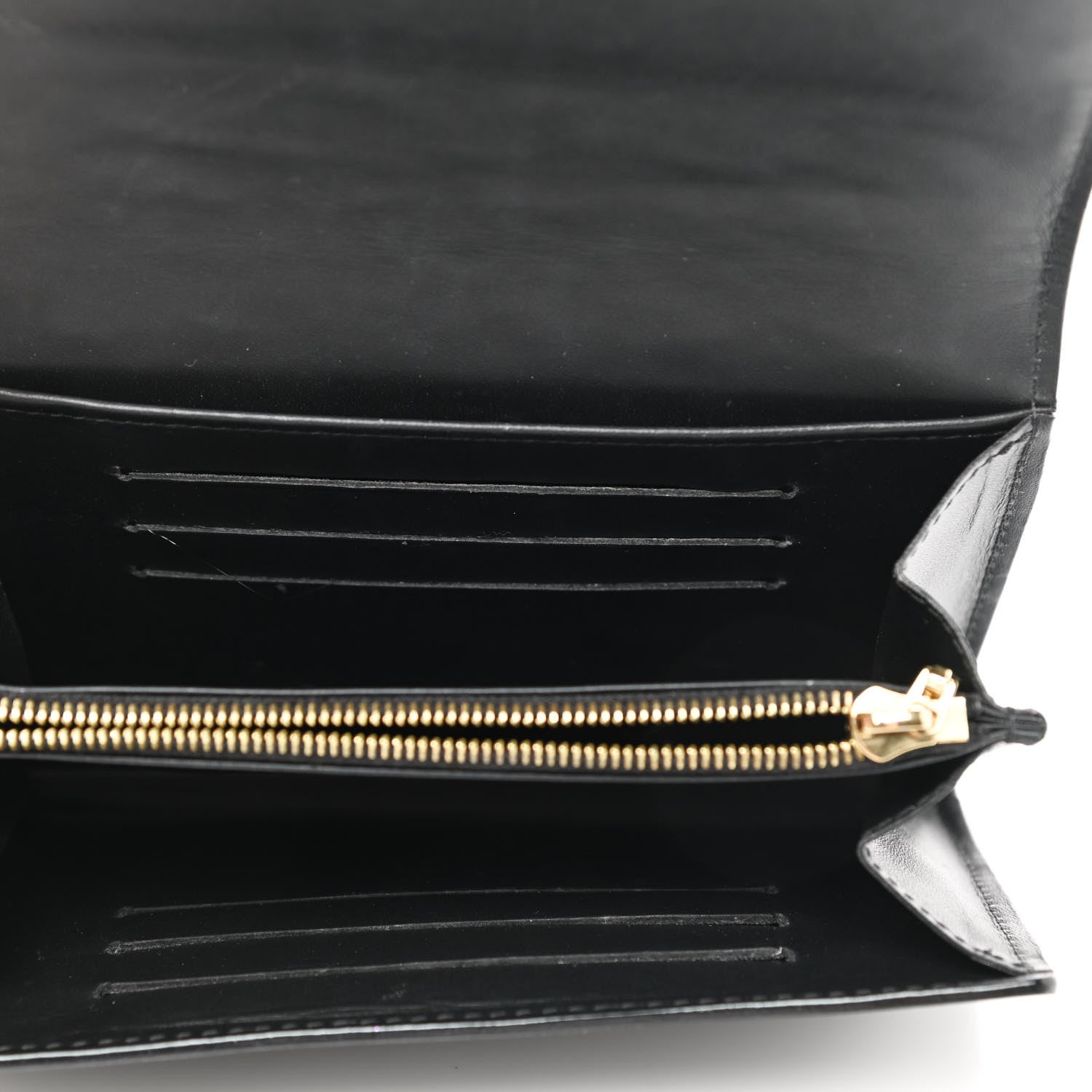 Louis Vuitton Vernis Sarah Compact Wallet Black Magnetique 5 of 6