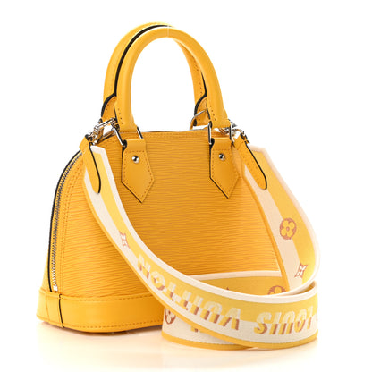 Louis Vuitton Epi Jacquard Alma BB Sunflower 2 of 8