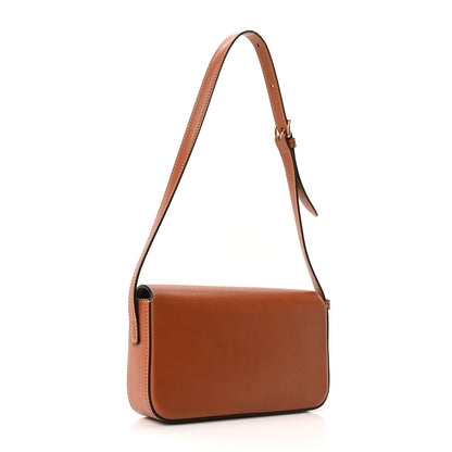 Celine Natural Calfskin Triomphe Shoulder Bag Tan 3 of 10