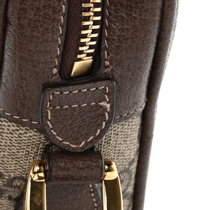 Gucci GG Supreme Monogram Web Mini Ophidia Shoulder Bag Brown 14 of 14