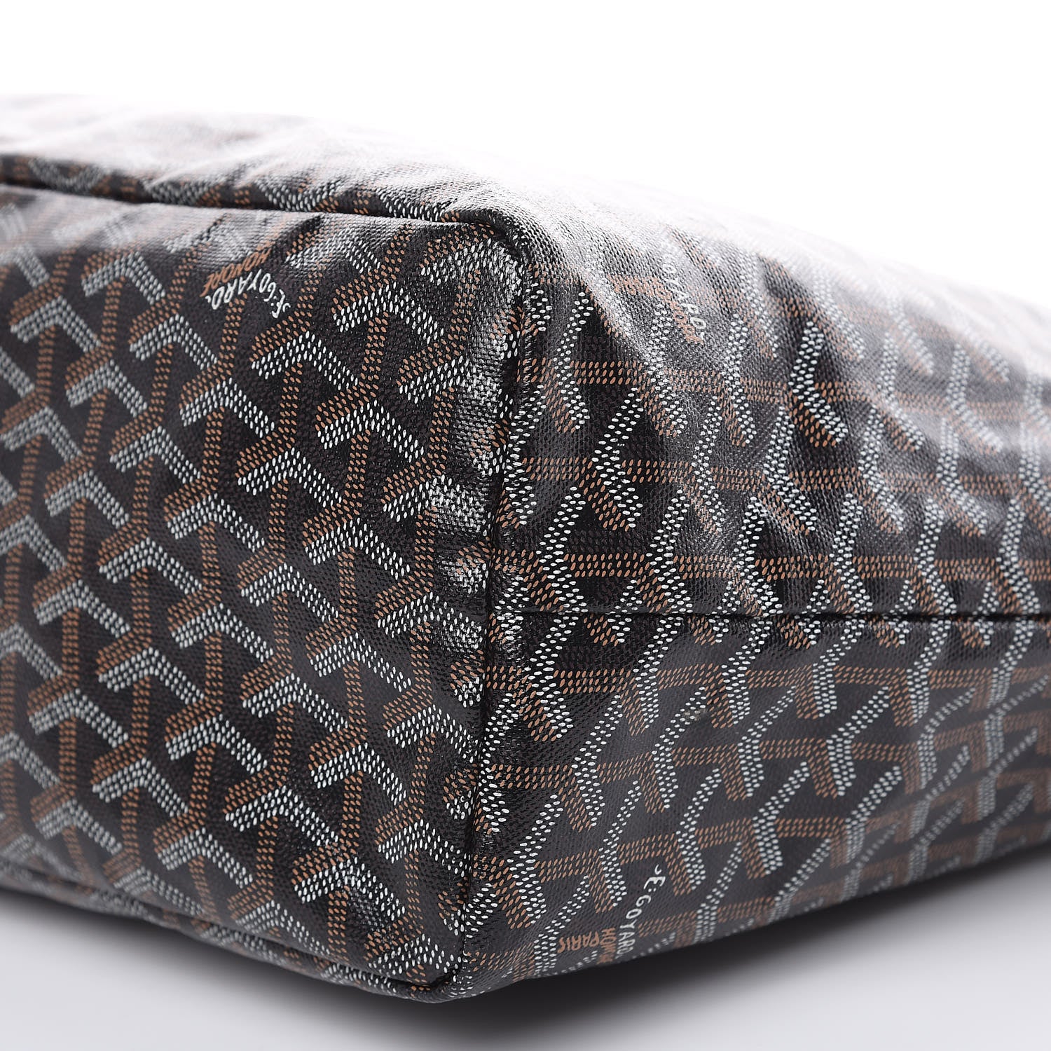 Goyard Goyardine Saint Louis PM Black Gold 10 of 11