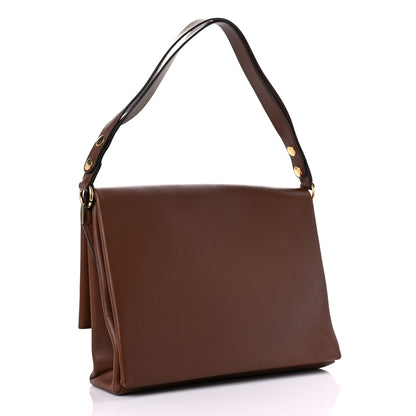 Celine Smooth Calfskin Blade Flap Brown 2 of 16
