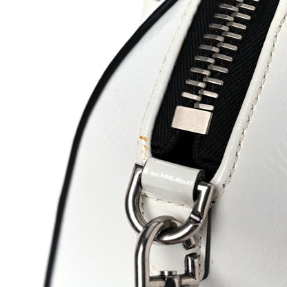Givenchy Crinkled Patent Calfskin Mini Antigona White 13 of 15