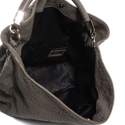 Saint Laurent Leather Large Roady Grey 5 of 8