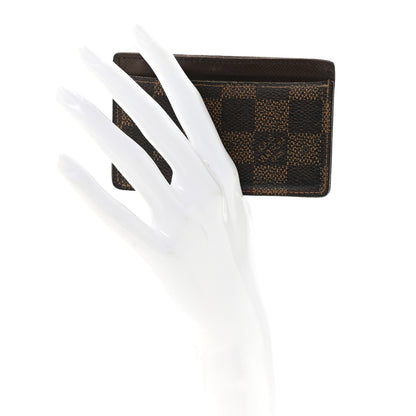Louis Vuitton Damier Ebene Card Holder 2 of 6