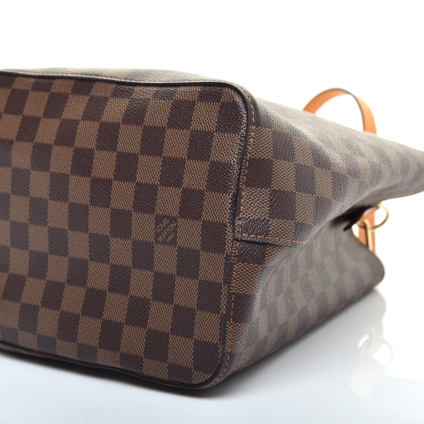 Damier Ebene Neonoe MM Safran