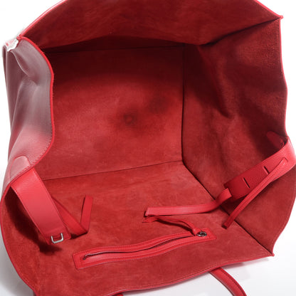 Celine Supple Calfskin Large Phantom Luggage Coquelicot 5 of 9