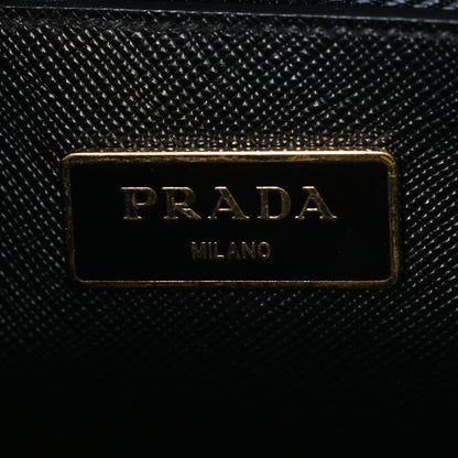 Prada Saffiano Lux Parabole Tote Black 6 of 10
