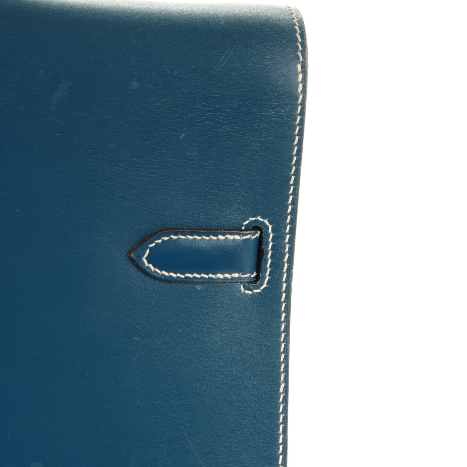 Hermes Box Kelly Depeche 38 Bleu Thalassa 13 of 34