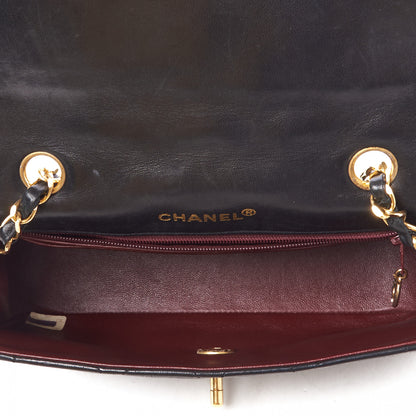 Chanel Lambskin Quilted Small Single Flap Black 6 of 9