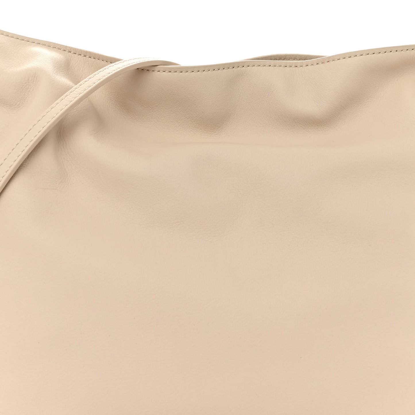 Nappa Flamenco Knot Clutch Angora