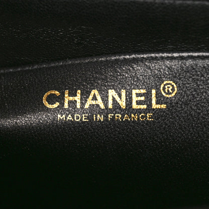 Chanel Caviar Quilted Jumbo Kelly Flap Black 6 of 9