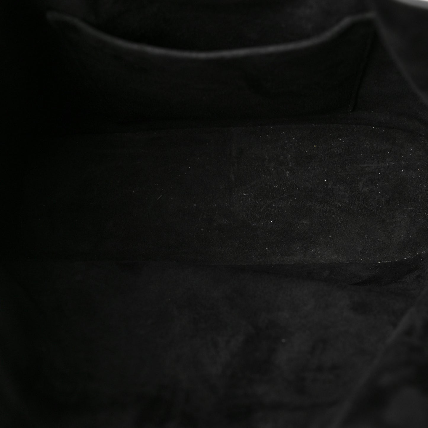 Calfskin CD Embossed Medium C'est Chain Bucket Bag Black
