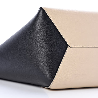 Louis Vuitton Calfskin Lockme Cabas Vanille Black 8 of 9