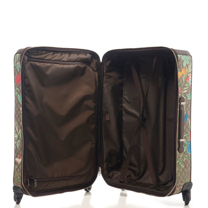 Gucci GG Supreme Monogram Tian Suitcase Beige Multicolor New Acero 5 of 11