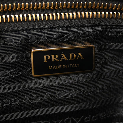 Prada Re-Nylon Vitello Large Aimee Shoulder Bag Black 6 of 10