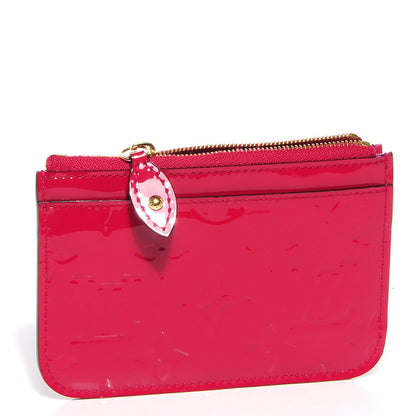 Louis Vuitton Vernis Key Pouch Rose Indien 3 of 7