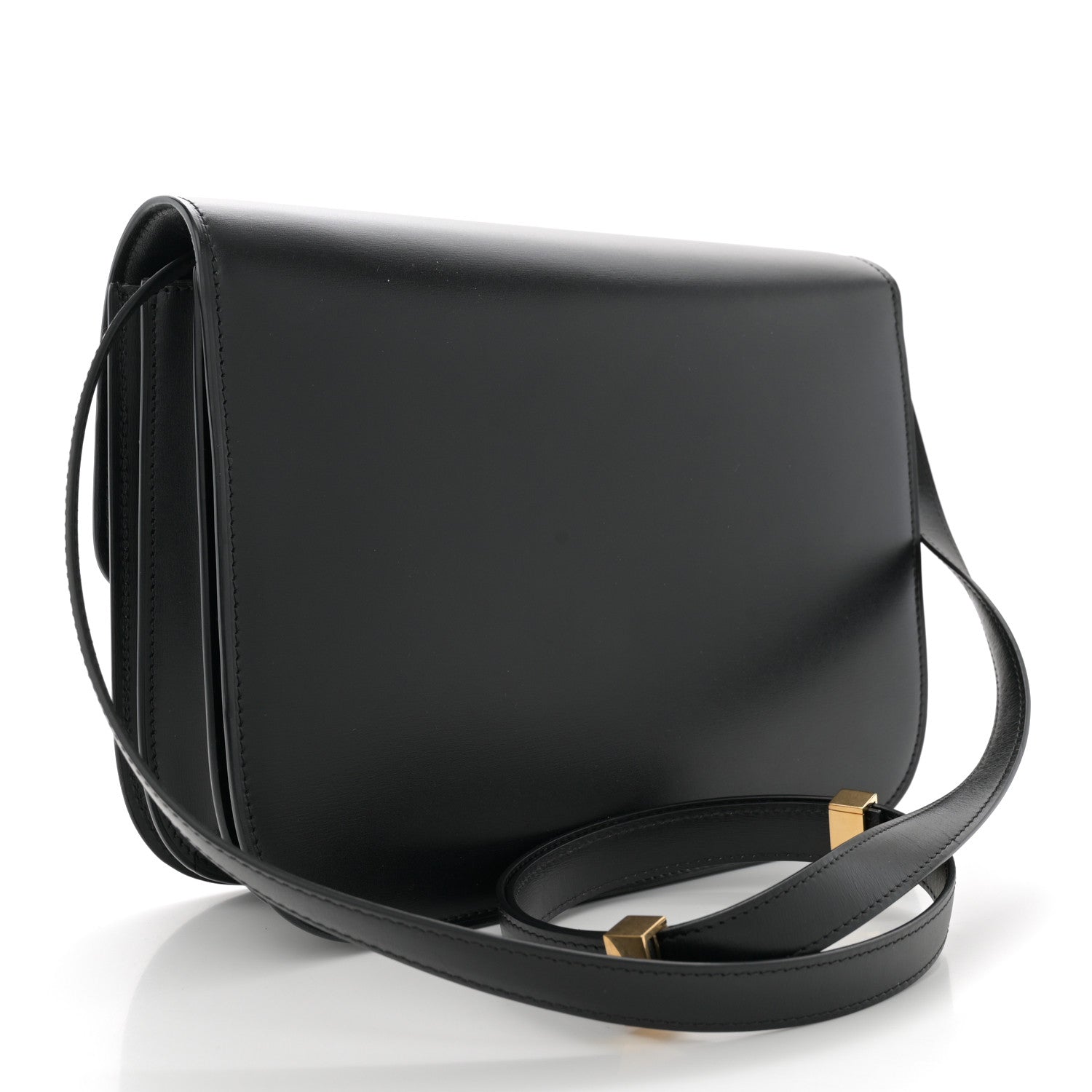 Celine Box Calfskin Medium Classic Box Flap Bag Black 3 of 13