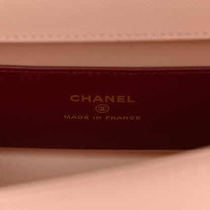 Chanel Shiny Caviar Mini Preppy Coco Shoulder Bag Light Pink 6 of 10