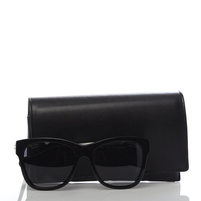 Chanel Acetate Square CC Sunglasses 5380 Black 8 of 8