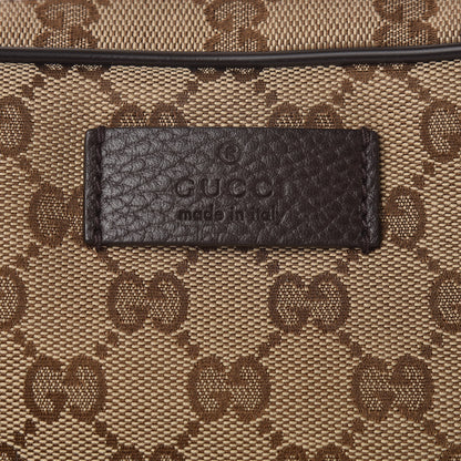 Gucci Monogram Belt Bag Dark Brown 6 of 10