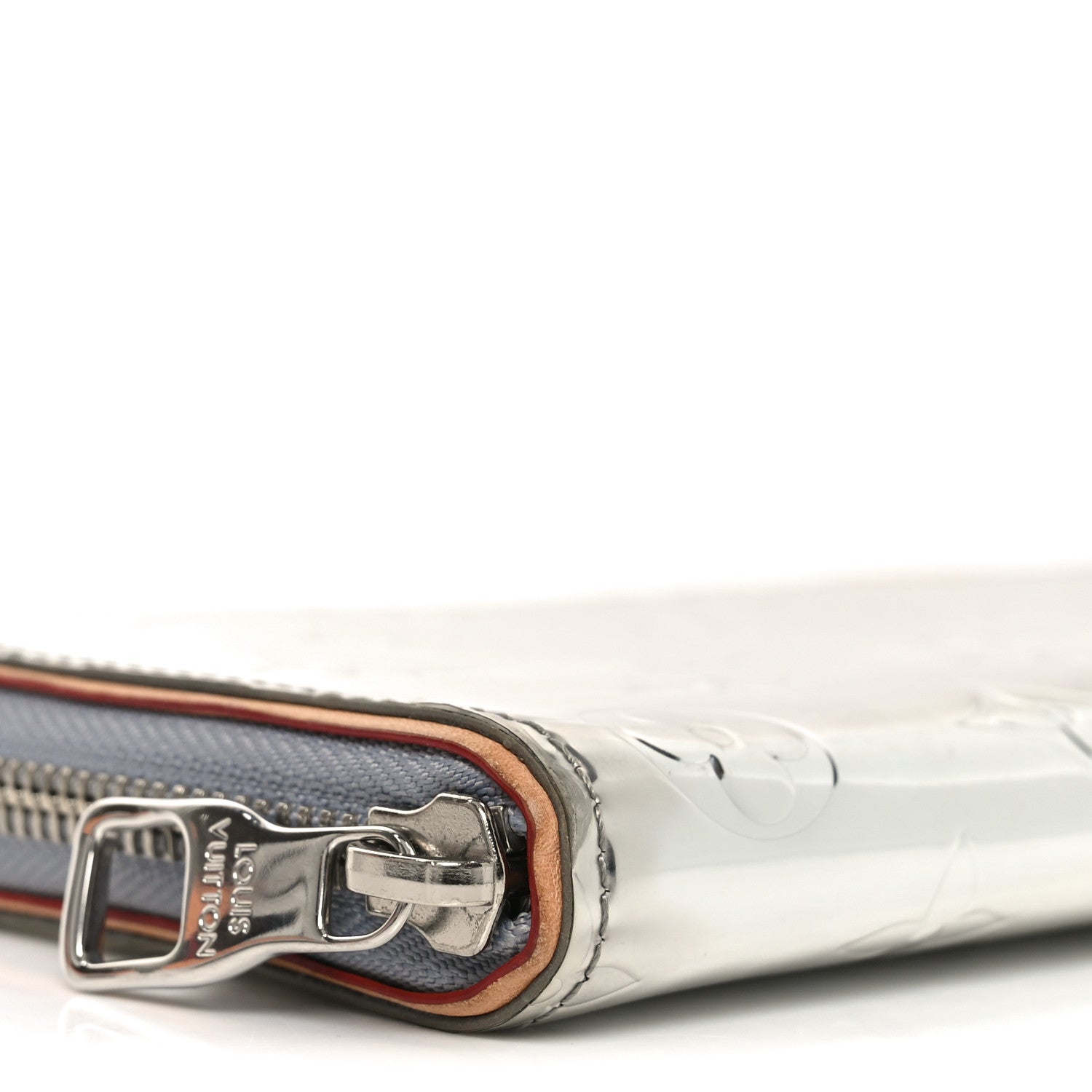 Louis Vuitton Monogram Mirror Zippy Wallet Silver 1868420
