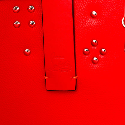 Christian Louboutin Calfskin Empire Spike Studded East West Cabata Tote Sunrise Multicolor 8 of 11