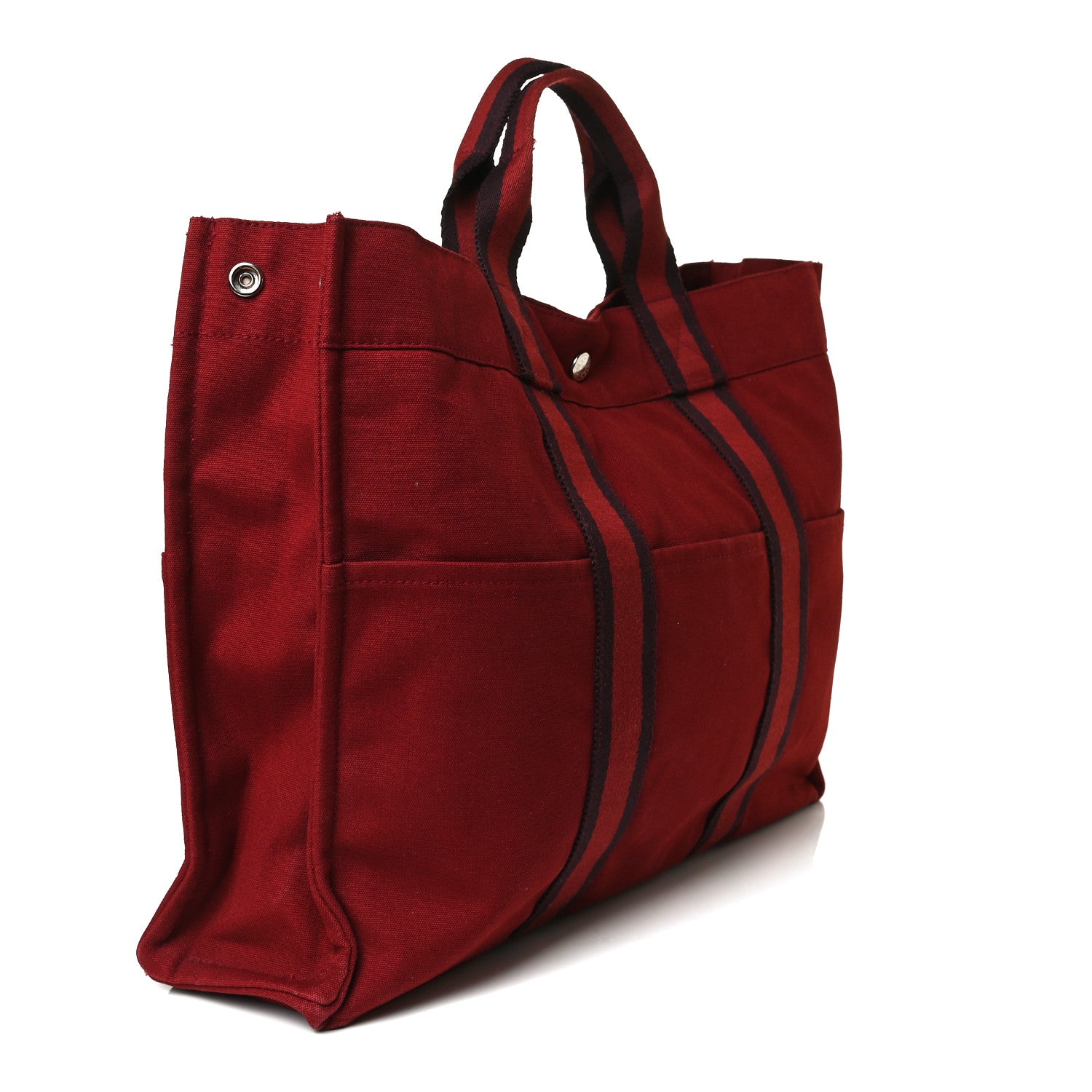 Hermes Canvas Fourre Tout MM Red 3 of 24