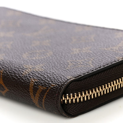 Louis Vuitton Monogram Zippy Wallet Fuchsia 11 of 13